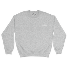 Load image into Gallery viewer, Think Him &quot;Logo&quot; Sweatshirt (Heather Grey)
