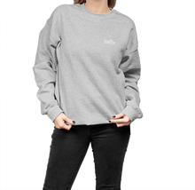 Load image into Gallery viewer, Think Him &quot;Logo&quot; Sweatshirt (Heather Grey)
